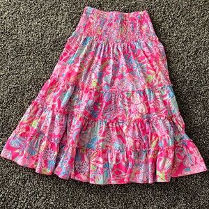 Lilly Pulitzer midi skirt